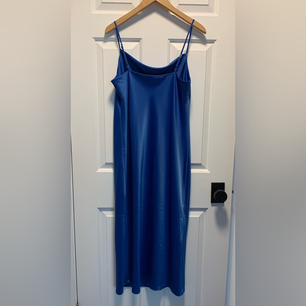 Banana Republic Blue Midi Dress - Picture 5 of 8